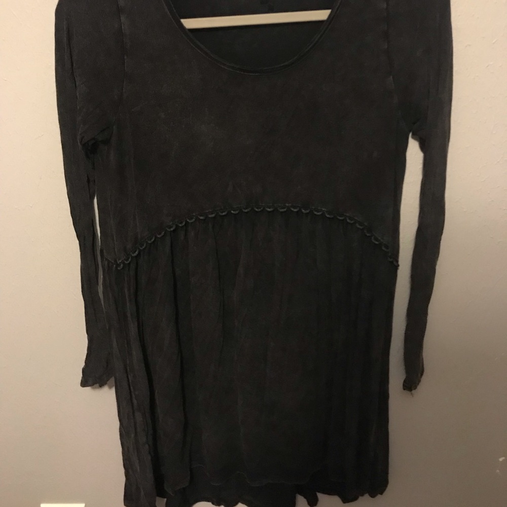 SUPER soft long sleeve fall shirt dress